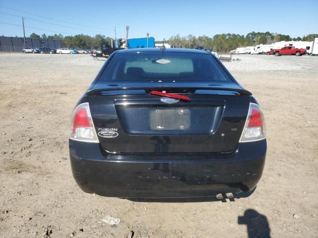 3FAHP07Z87R221803 - 2007 FORD FUSION SE BLACK photo 6