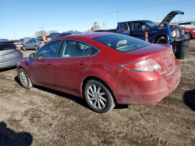 1YVHZ8DH0D5M02420 - 2013 MAZDA 6 TOURING RED photo 2