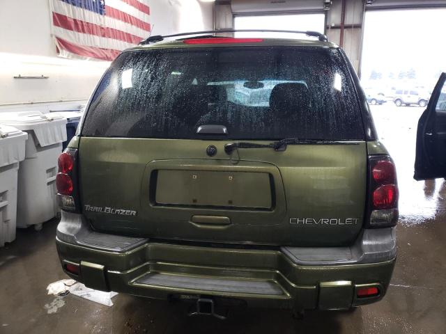 1GNDT13S322248642 - 2002 CHEVROLET TRAILBLAZE GREEN photo 6