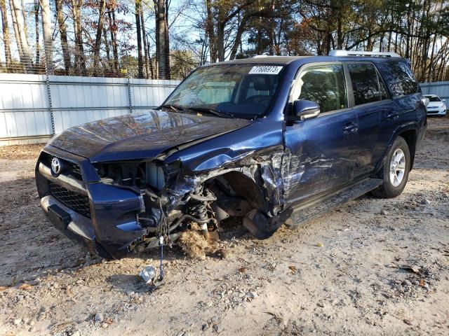 JTEBU5JR1J5523194 - 2018 TOYOTA 4RUNNER SR5/SR5 PREMIUM ლურჯი ფოტო 1