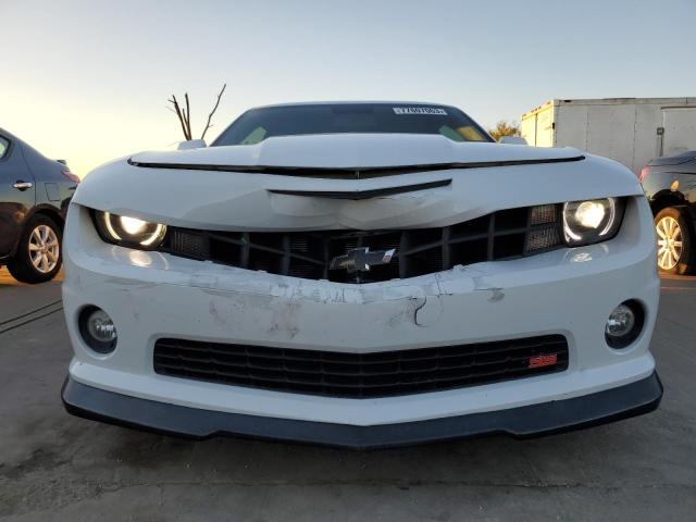 2G1FK1EJ4C9201768 - 2012 CHEVROLET CAMARO 2SS WHITE photo 5