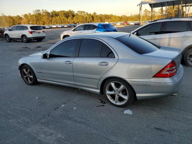 WDBRF52H36E020677 - 2006 MERCEDES-BENZ C 230 SILVER photo 2