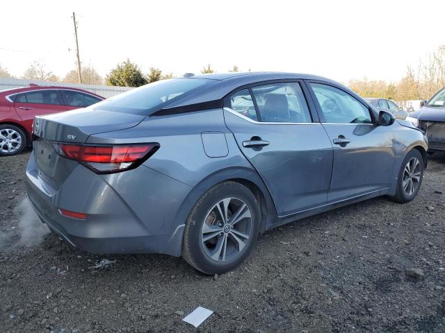 3N1AB8CV5NY210632 - 2022 NISSAN SENTRA SV GRAY photo 3