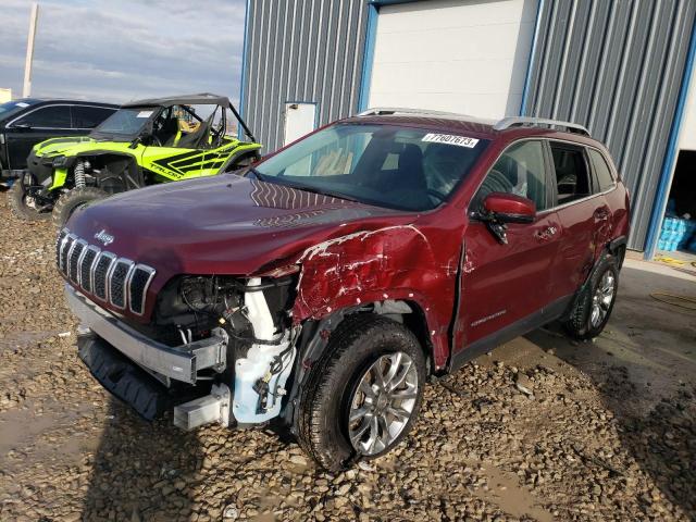 1C4PJMLX4LD502535 - 2020 JEEP CHEROKEE LATITUDE PLUS RED photo 1