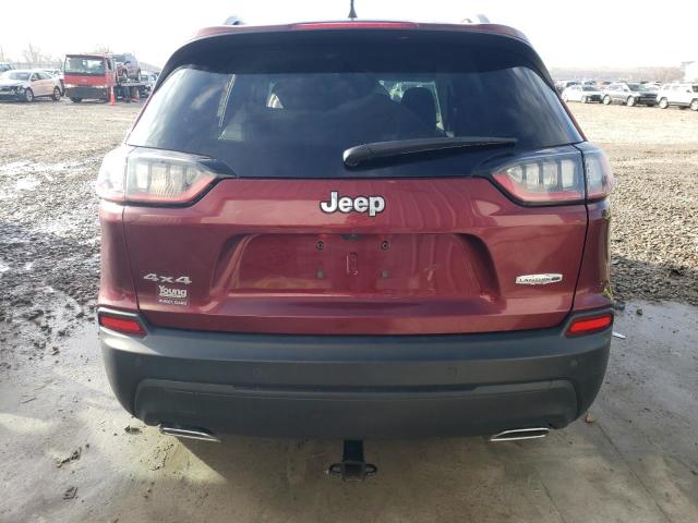 1C4PJMLX4LD502535 - 2020 JEEP CHEROKEE LATITUDE PLUS RED photo 6