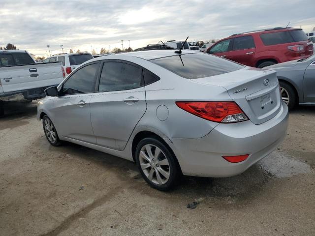 KMHCU4AEXDU341287 - 2013 HYUNDAI ACCENT GLS SILVER photo 2