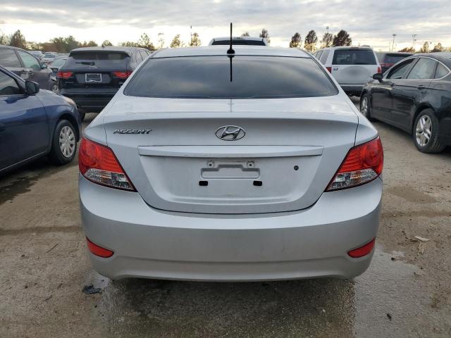 KMHCU4AEXDU341287 - 2013 HYUNDAI ACCENT GLS SILVER photo 6