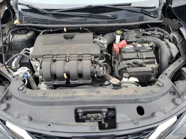 3N1AB7AP9HY291606 - 2017 NISSAN SENTRA S BLACK photo 11