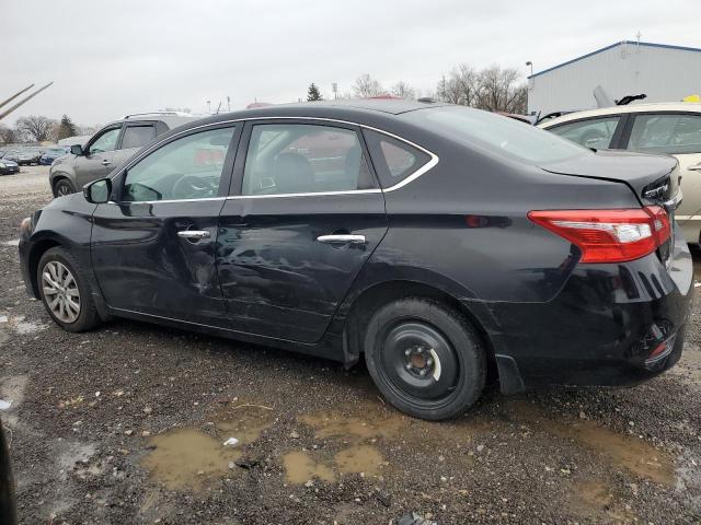 3N1AB7AP9HY291606 - 2017 NISSAN SENTRA S BLACK photo 2