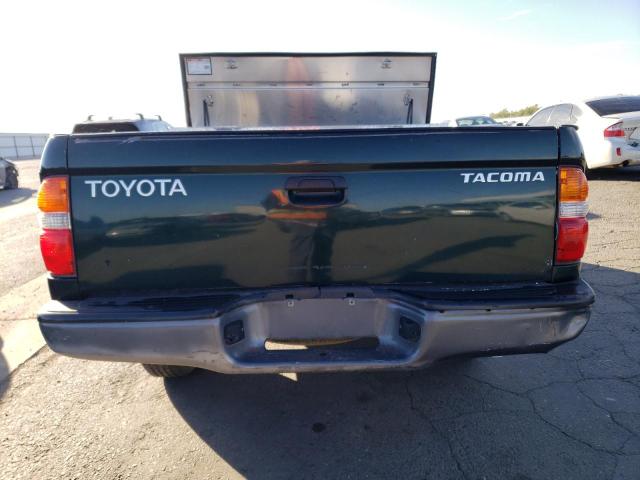 5TENL42N31Z810818 - 2001 TOYOTA TACOMA GREEN photo 6