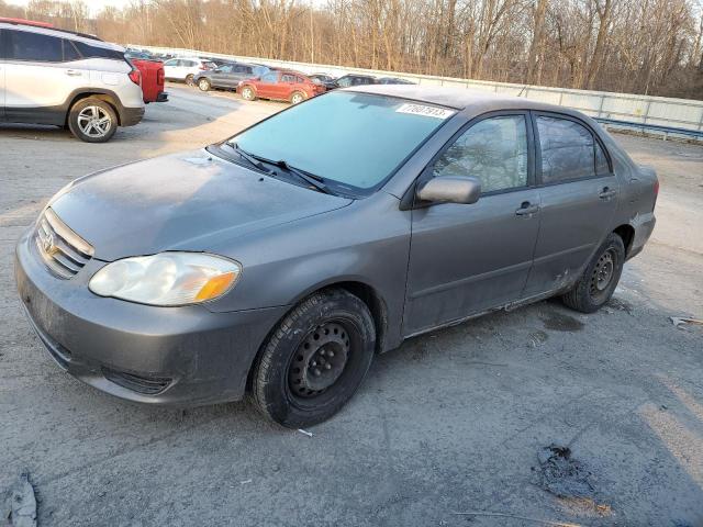 1NXBR32EX4Z214318 - 2004 TOYOTA COROLLA CE GRAY photo 1