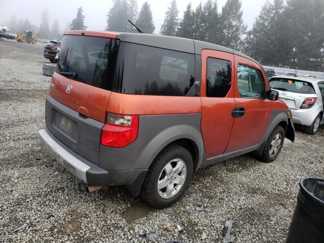 5J6YH28514L013782 - 2004 HONDA ELEMENT EX ORANGE photo 3