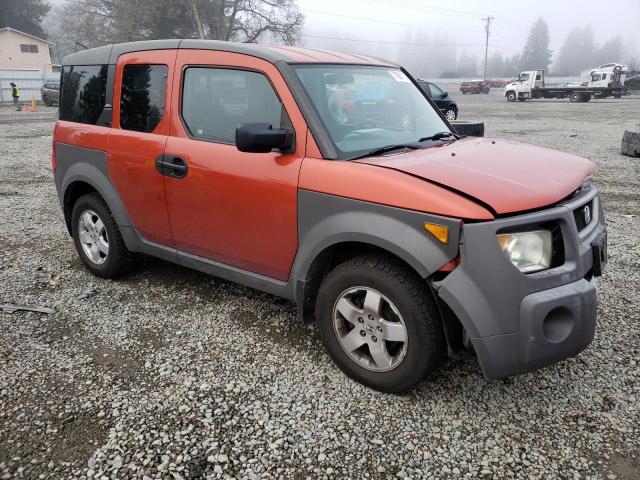 5J6YH28514L013782 - 2004 HONDA ELEMENT EX ORANGE photo 4