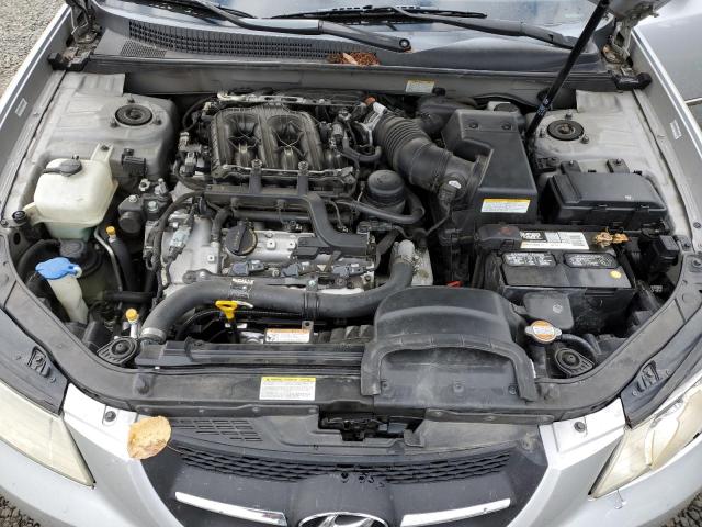 5NPEU46F58H315615 - 2008 HYUNDAI SONATA SE SILVER photo 11