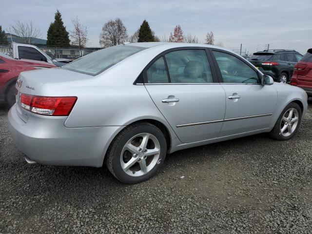 5NPEU46F58H315615 - 2008 HYUNDAI SONATA SE SILVER photo 3