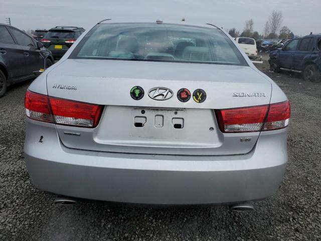 5NPEU46F58H315615 - 2008 HYUNDAI SONATA SE SILVER photo 6