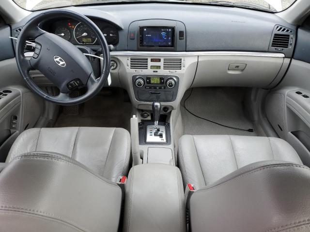 5NPEU46F58H315615 - 2008 HYUNDAI SONATA SE SILVER photo 8