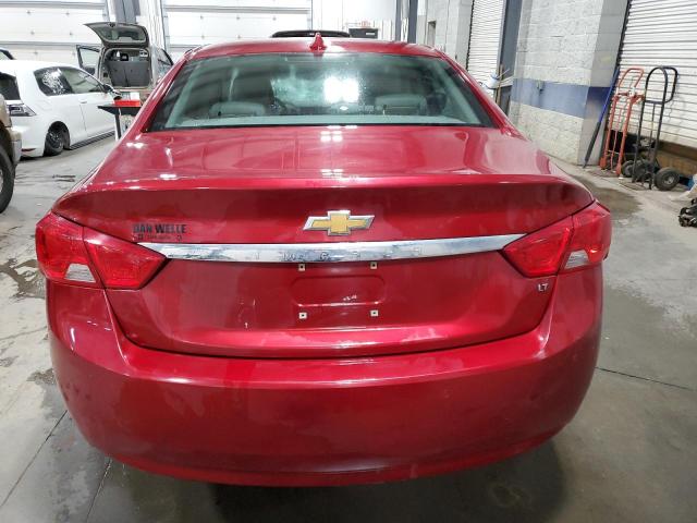 1G1125S3XEU125972 - 2014 CHEVROLET IMPALA LT RED photo 6