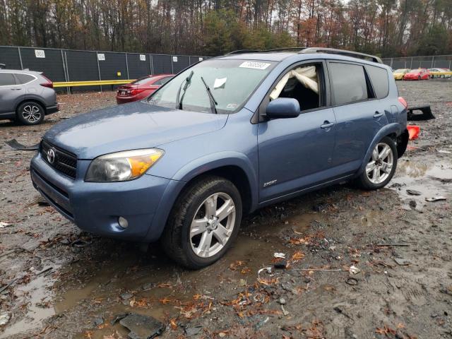 JTMBD32V266003737 - 2006 TOYOTA RAV4 SPORT BLUE photo 1