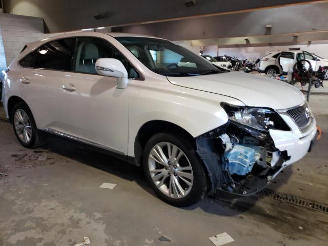 JTJZB1BA2A2401517 - 2010 LEXUS RX 450 WHITE photo 4