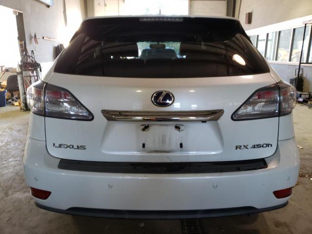 JTJZB1BA2A2401517 - 2010 LEXUS RX 450 WHITE photo 6