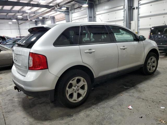 2FMDK4JC0EBB46900 - 2014 FORD EDGE SEL SILVER photo 3