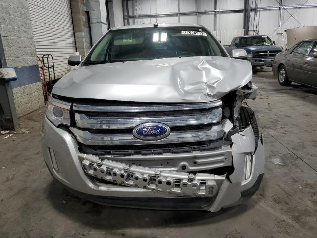 2FMDK4JC0EBB46900 - 2014 FORD EDGE SEL SILVER photo 5