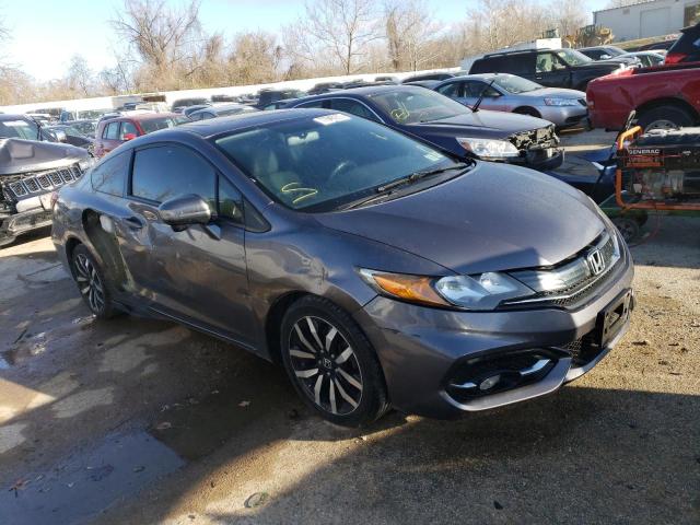 2HGFG3B07FH531626 - 2015 HONDA CIVIC EXL GRAY photo 4