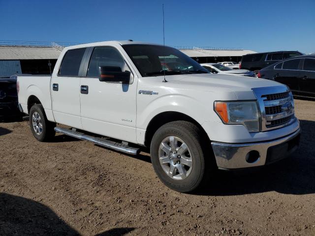 1FTFW1CT6DKG32080 - 2013 FORD F150 SUPERCREW WHITE photo 4