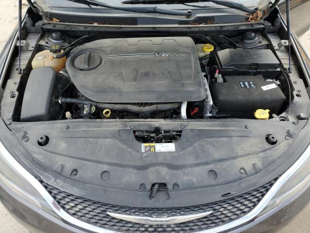 1C3CCCEG3FN523704 - 2015 CHRYSLER 200 C CHARCOAL photo 11