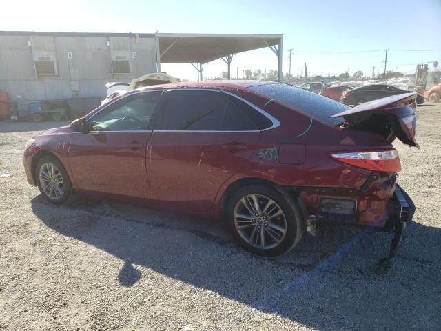 4T1BF1FK8GU524517 - 2016 TOYOTA CAMRY LE RED photo 2