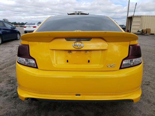 JTKJF5C74C3029652 - 2012 TOYOTA SCION TC 黄色 照片 6