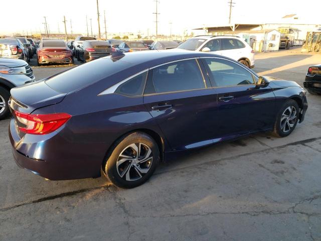 1HGCV1F17JA013765 - 2018 HONDA ACCORD LX BLUE photo 3