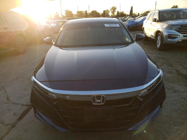 1HGCV1F17JA013765 - 2018 HONDA ACCORD LX BLUE photo 5