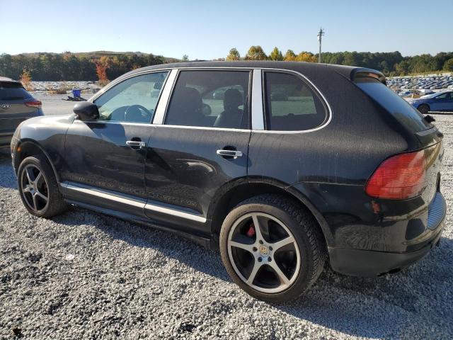 WP1AC29P86LA91645 - 2006 PORSCHE CAYENNE TURBO BLACK photo 2