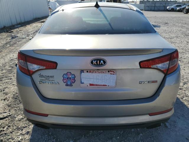 KNAGR4A62B5137488 - 2011 KIA OPTIMA SX SILVER photo 6