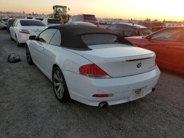 WBAEK73495B325956 - 2005 BMW 645 CI AUTOMATIC WHITE photo 2