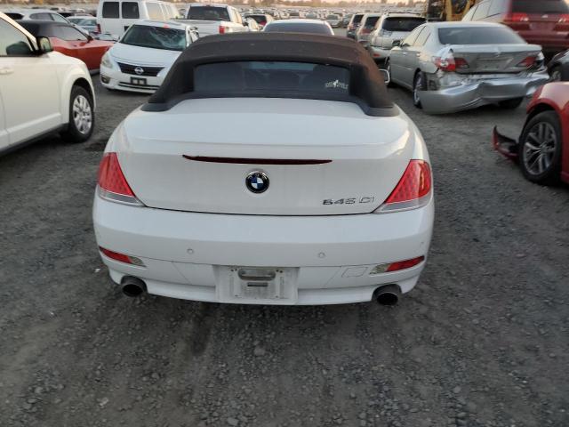 WBAEK73495B325956 - 2005 BMW 645 CI AUTOMATIC WHITE photo 6