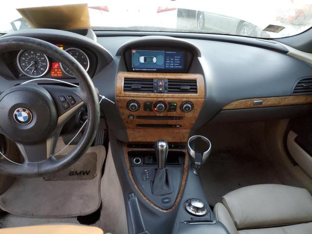 WBAEK73495B325956 - 2005 BMW 645 CI AUTOMATIC WHITE photo 8