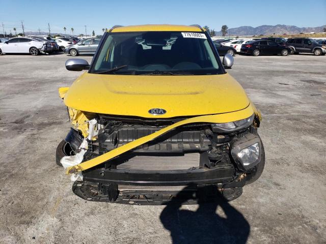 KNDJ23AU2L7050542 - 2020 KIA SOUL LX YELLOW photo 5