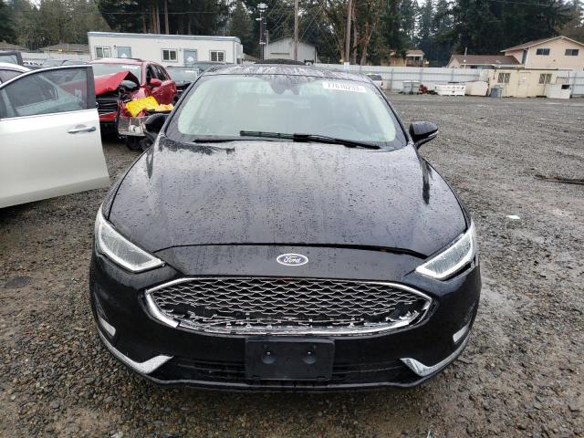 3FA6P0RU9KR206423 - 2019 FORD FUSION TITANIUM BLACK photo 5