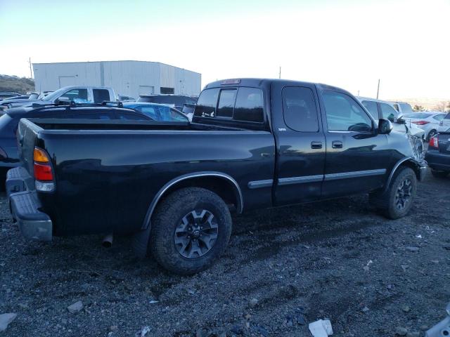 5TBRT34101S127986 - 2001 TOYOTA TUNDRA ACCESS CAB შავი ფოტო 3