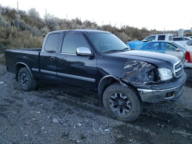 5TBRT34101S127986 - 2001 TOYOTA TUNDRA ACCESS CAB შავი ფოტო 4