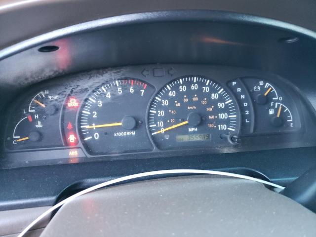 5TBRT34101S127986 - 2001 TOYOTA TUNDRA ACCESS CAB შავი ფოტო 9