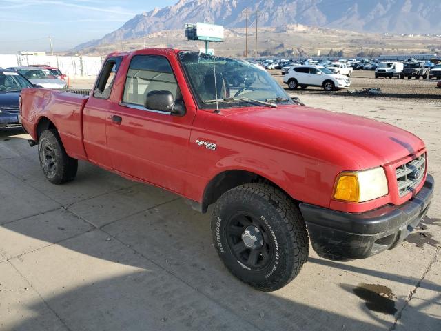 1FTYR14U93PB64693 - 2003 FORD RANGER SUPER CAB RED photo 4