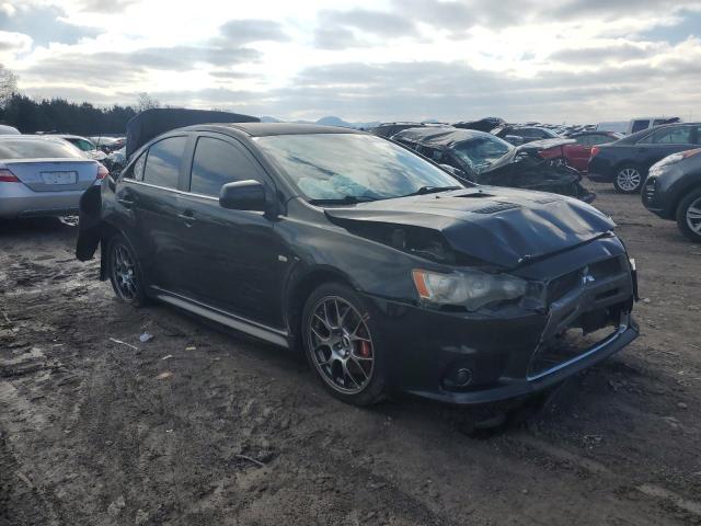 JA32W5FV5AU021734 - 2010 MITSUBISHI LANCER EVOLUTION MR BLACK photo 4