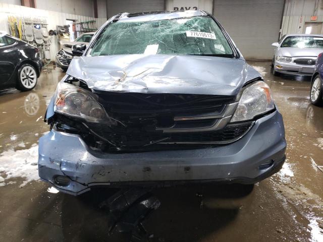 3CZRE4H59BG703380 - 2011 HONDA CR-V EX BLUE photo 5