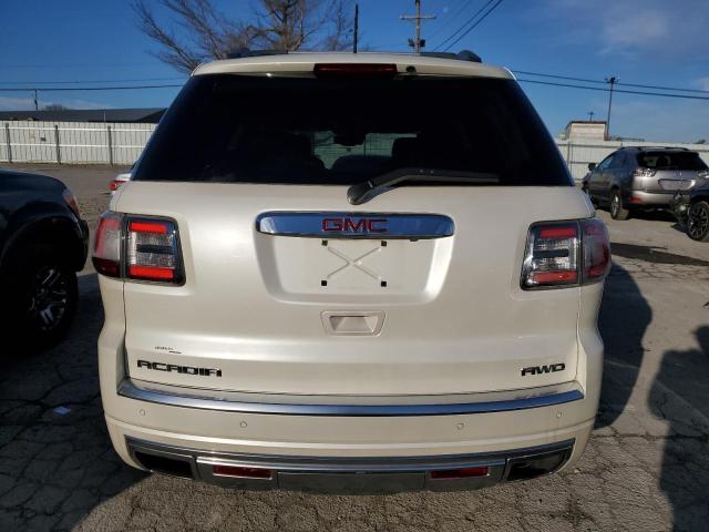 1GKKVTKD9EJ178815 - 2014 GMC ACADIA DENALI CREAM photo 6