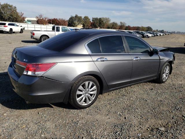 1HGCP3F82CA033802 - 2012 HONDA ACCORD EXL GRAY photo 3