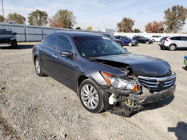 1HGCP3F82CA033802 - 2012 HONDA ACCORD EXL GRAY photo 4